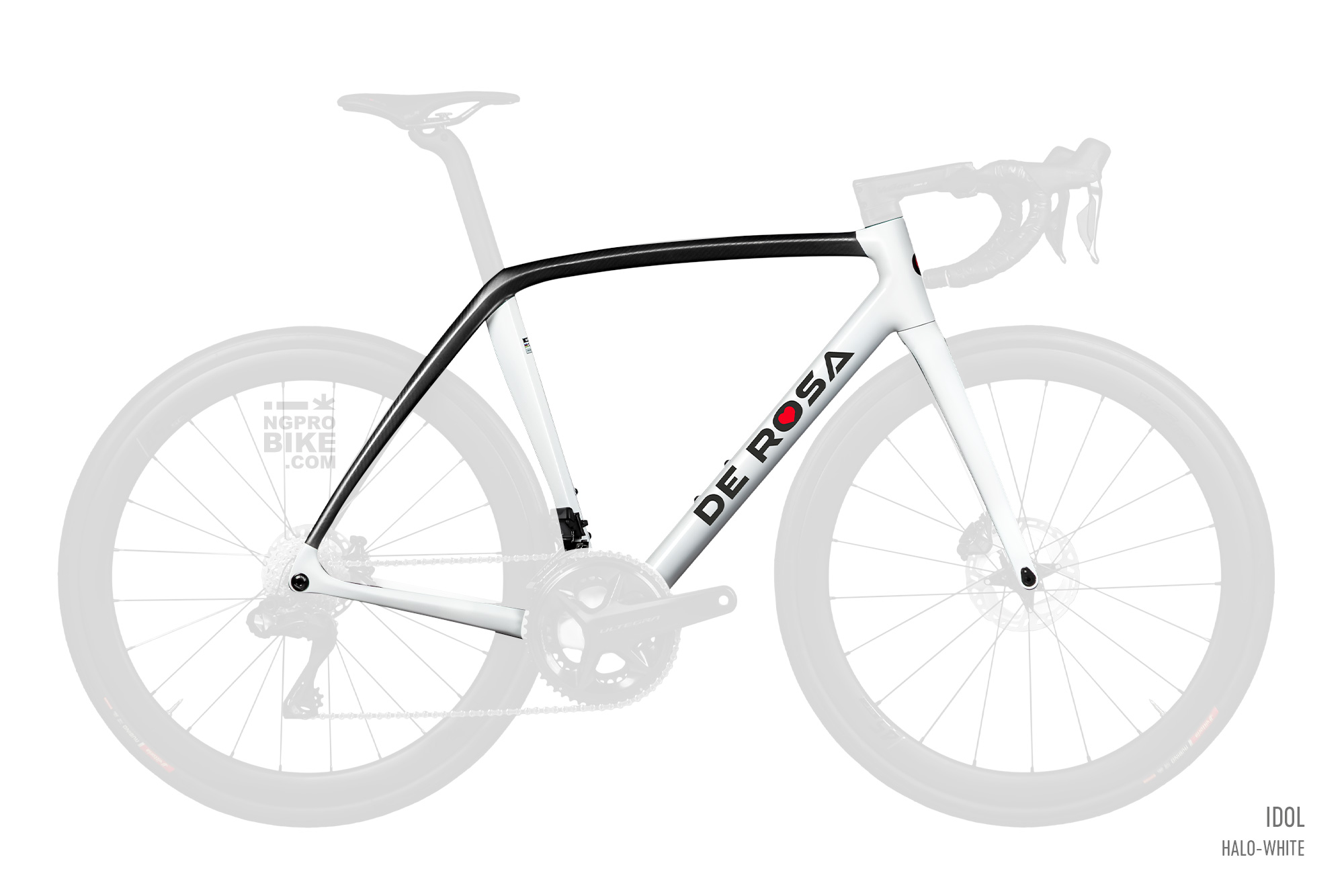 自転車本体 DE ROSA IDOL DISC White Glossy 2023 De Rosa Idol Disc