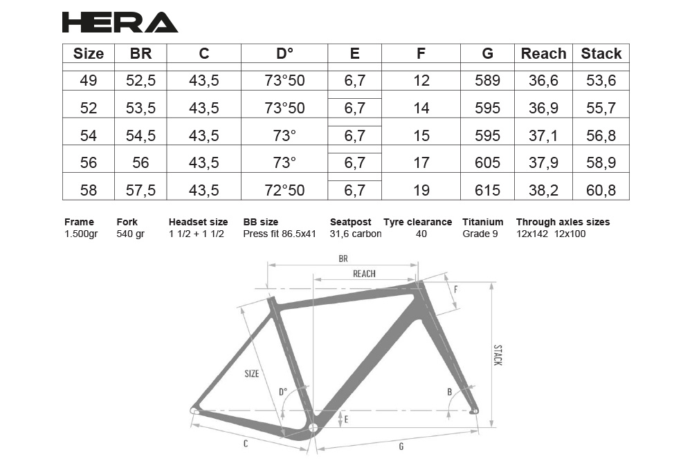 DE ROSA HERA - NGProBike