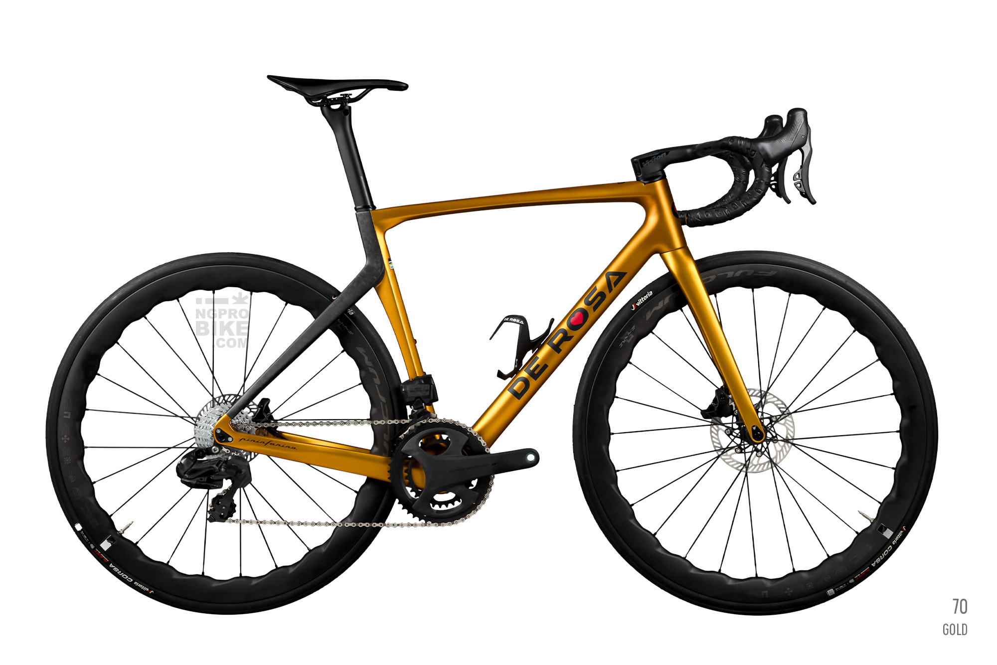 SHIMANO - DE ROSA MERAKより外しました。ボントレガー  アフィニティDISC De Rosa MERAK Shimano Ultegra Di2 12 speed Disc FIXED